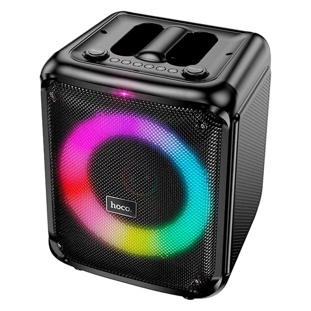 Беспроводная портативная Bluetooth колонка с микрофоном HOCO DS59 |BT5.0, TF/USB/AUX, 40W, 4H, 1mic| - изображение 8