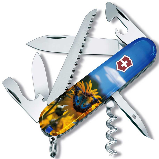 Складаний ніж Victorinox Camper Ukraine 1.3613.7_T3200pw - зображення 1