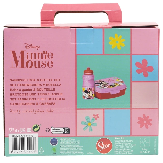 Детский набор Stor Minnie Mouse 2 предмета (74473) - Фото 2 Детский набор Stor Minnie Mouse 2 предмета (74473) - изображение 2