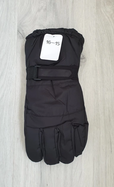 Чоловічі балонові рукавиці на флісі L-XL чорні (16-15) - Фото 2 Чоловічі балонові рукавиці на флісі L-XL чорні (16-15) - зображення 2