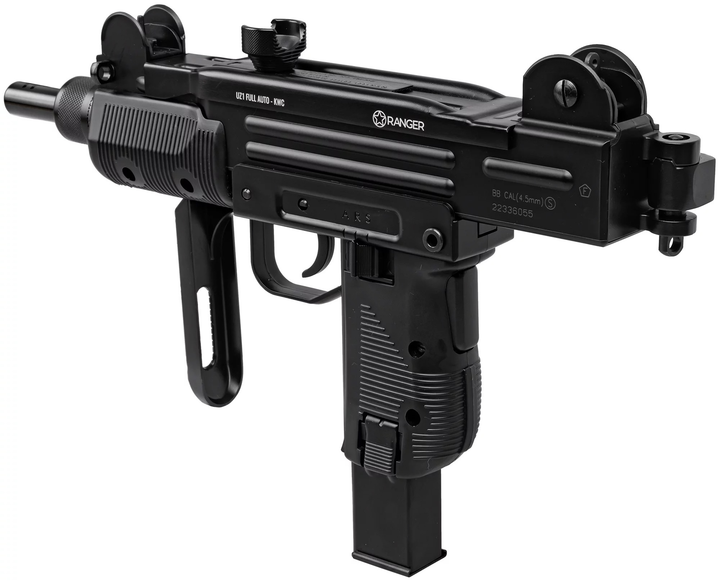 Pneumatyczny pistolet maszynowy KWC Ranger UZ1 Full Auto (AAKCMF070AZB) - obraz 4