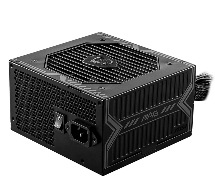Блок питания MSI MAG 750W 80 Plus Bronze (MAG A750BN PCIE5) EU - изображение 1