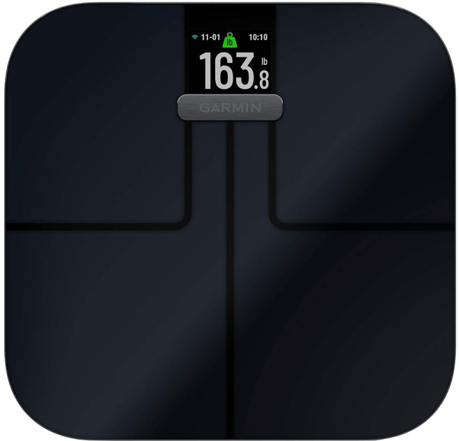 Waga podłogowa Garmin Index S2 Smart Scale Black (753759257507) - obraz 1