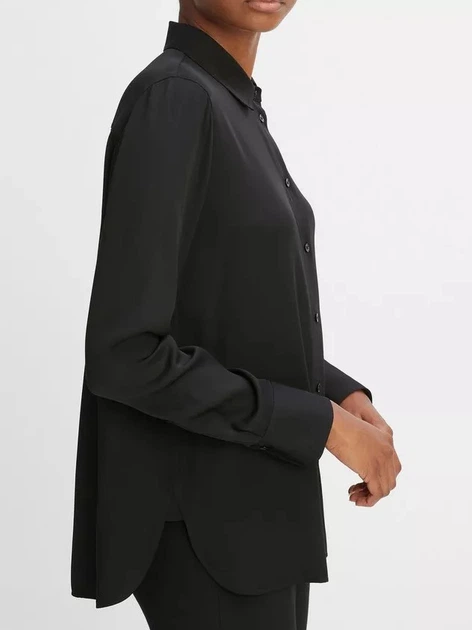 Сорочка жіноча Vince vinvr59911679-001blk XS Чорна (190820463403) - зображення 4