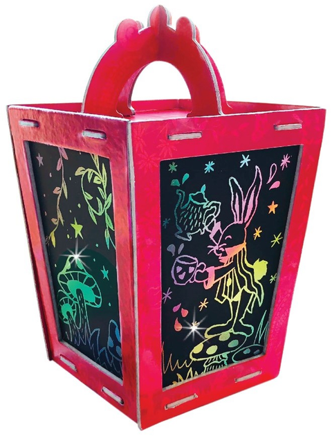 Zestaw Box Candiy Scratch Art Lantern Totally Twilight (4897099390121) - obraz 1