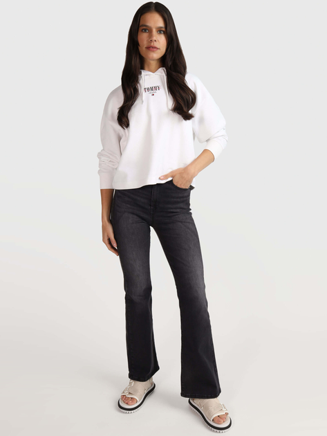 Худі жіноче Tommy Jeans DW0DW17797-YBR S Біле (8720646681617) - зображення 3
