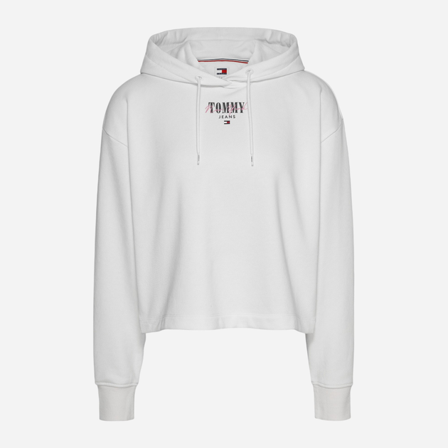 Худі жіноче Tommy Jeans DW0DW17797-YBR S Біле (8720646681617) - зображення 4