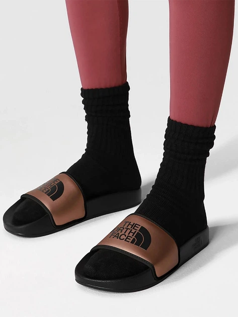 nowelcamp 「SLIDE-SIDETOP25」 Шльопанці The North Face Base Camp Slide III Коричневий 38