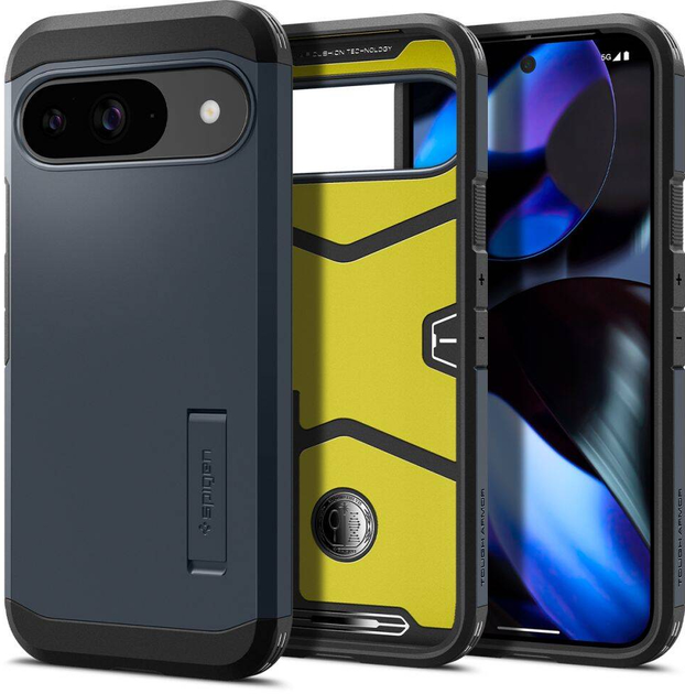 Etui Spigen Tough Armor Google Pixel 9/9 Pro metal slate ACS07693 (8809971226424) - obraz 2