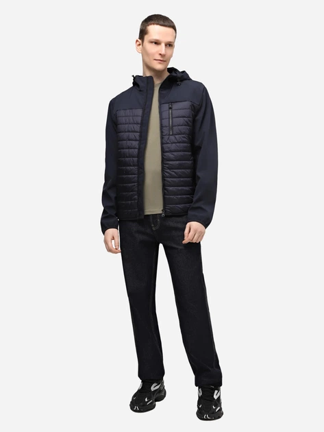 Kurtka przejściowa męska Geox geom4520ktc180f1726 58 Granatowa (8056206601499) - obraz 3