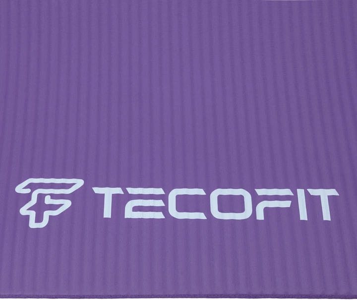 Коврик для йоги и фитнеса TECOFIT NBR 183x61x1 см Фиолетовый + чехол-сумка в подарок (TOP20106462/6) - Фото 8 Коврик для йоги и фитнеса TECOFIT NBR 183x61x1 см Фиолетовый + чехол-сумка в подарок (TOP20106462/6) - изображение 8