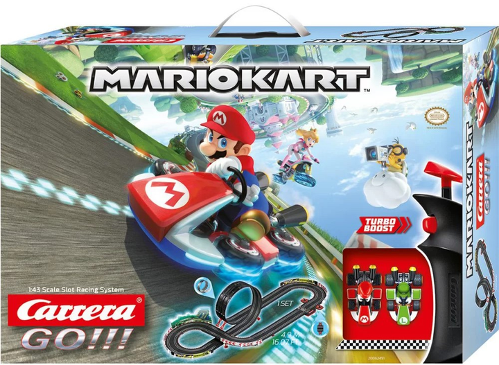 Гоночний трек Carrera Nintendo Mario Kart 8 - 4.9 м (4007486624917) - зображення 1