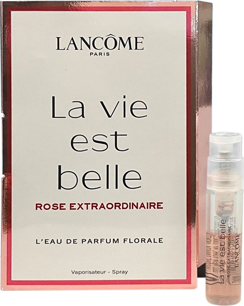 Акція на Пробник Парфумована вода для жінок Lancome La Vie Est Belle Rose Extraordinaire 1.2 мл від Rozetka