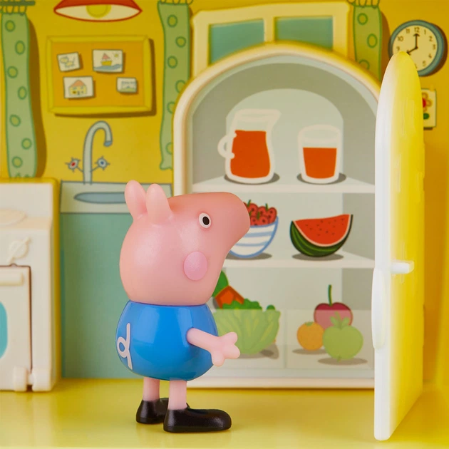 Ігровий набір Peppa - БУДИНОЧОК ПЕППИ (будиночок з меблями, фігурка Пеппи) - изображение 5