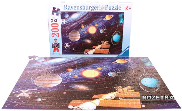 Пазл Ravensburger Солнечная система 200 элементов (4005556127962) - Фото 3 Пазл Ravensburger Солнечная система 200 элементов (4005556127962) - изображение 3