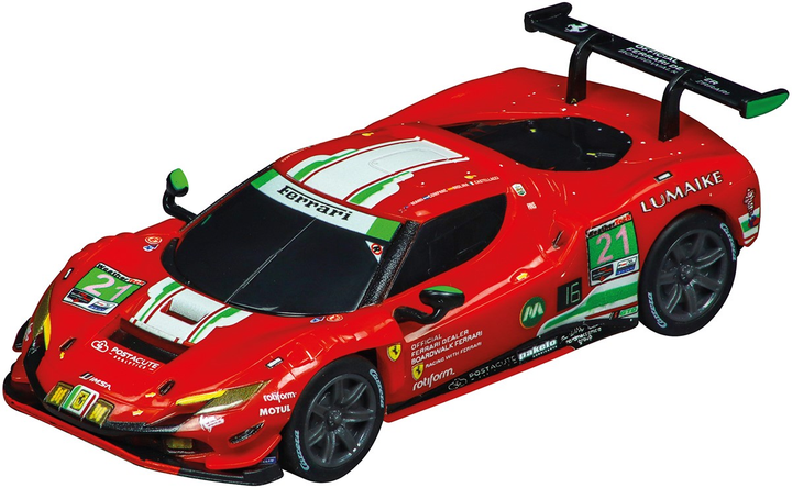 Автомобіль Carrera Go!!! Ferrari 296 GT3 AF Corse No.21 (4007486642423) - зображення 1