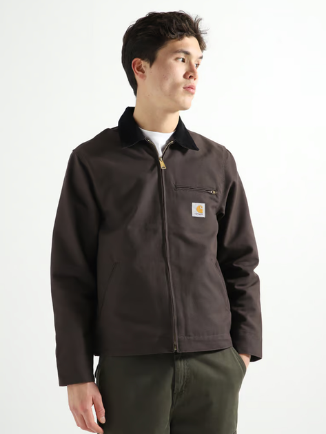 Kurtka jesienna męska Carhartt WIP Detroit Jacket "Tobacco Black" I032940-1YL01 2XL Brązowa (4064958786054) - obraz 4