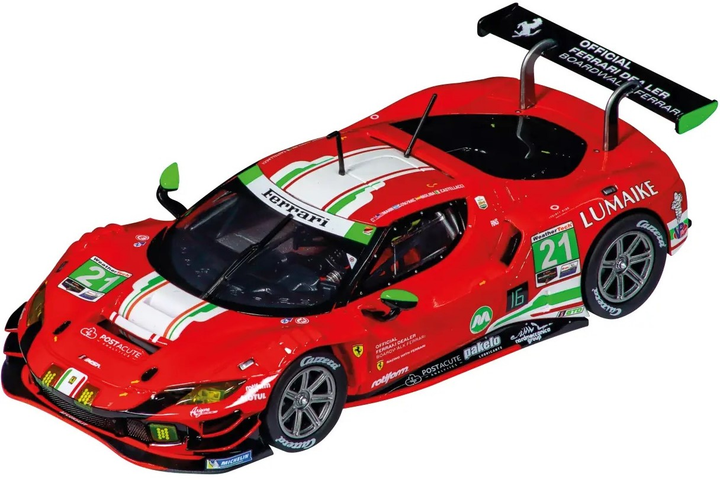 Auto Carrera Digital 132 Ferrari 296 GT3 AF Corse No.21 (4007486320017) - obraz 1