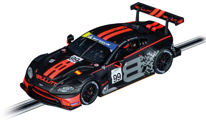 Auto Carrera Digital 132 Aston-Martin Vantage GT3 Bullitt Racing No.99 (4007486320239) - obraz 2