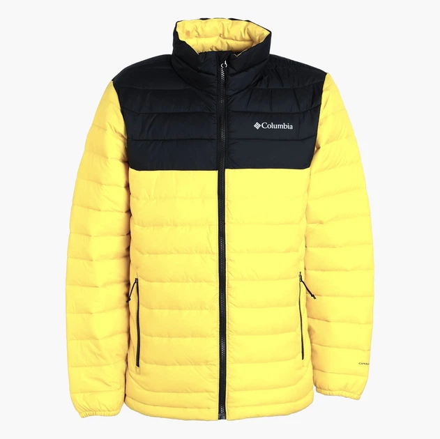 Куртка демісезонна чоловіча Columbia POWDER LITE™ XL Жовтий/Чорний (194895173045) - зображення 5