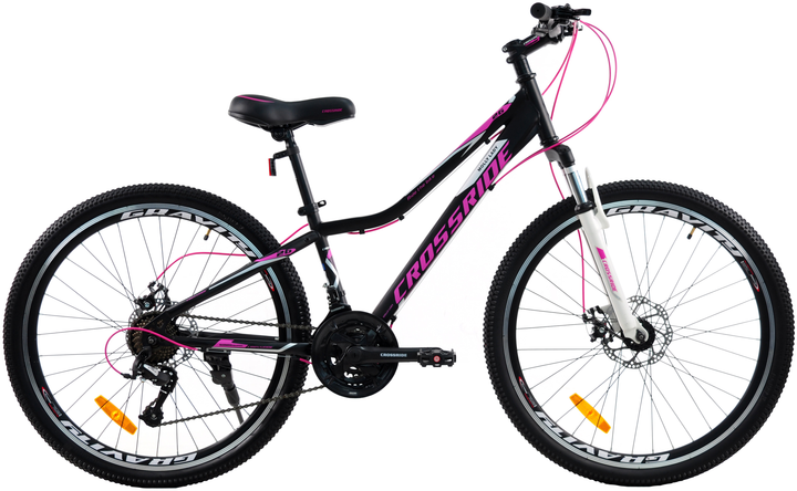Велосипед Crossride Molly lady 26" 15" 2023 Чорний від Rozetka на платформі USKIDKA Акція на Велосипед Crossride Molly lady 26" 15" 2023 Чорний від Rozetka