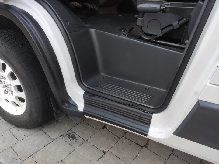 Накладки на пороги EuroCap (2 шт, ABS) для Peugeot Boxer 2006-2025 гг - изображение 2
