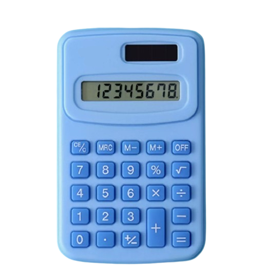 Калькулятор Keenly KC-888 кишеньковий 10х6.5 см Блакитний - Фото 1 Калькулятор Keenly KC-888 кишеньковий 10х6.5 см Блакитний - зображення 1