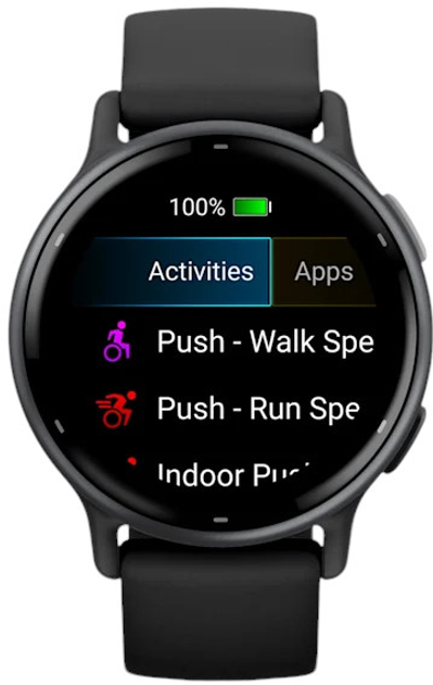 Смарт-годинник Garmin Vivoactive 5 42.2 mm Black/Slate (010-02862-10) - зображення 5