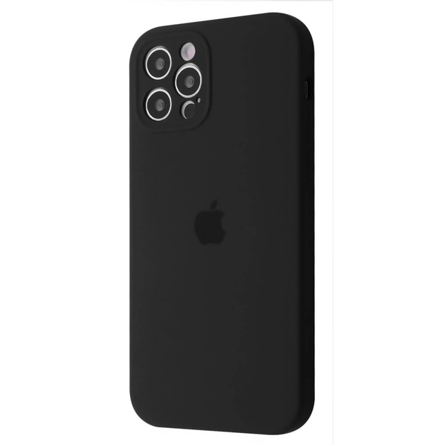 Чохол силіконовий з закритою камерою WAVE Premium Silicone Case Camera Protection для Apple iPhone 12 Pro black - Фото 1 Чохол силіконовий з закритою камерою WAVE Premium Silicone Case Camera Protection для Apple iPhone 12 Pro black - зображення 1