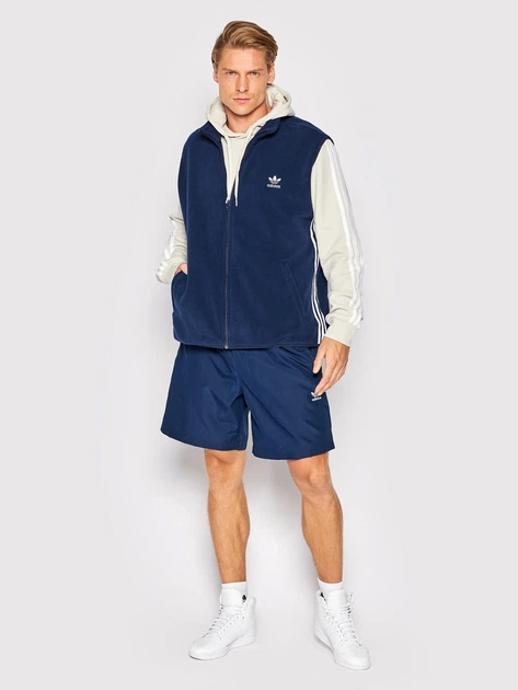 Теплий жилет чоловічий adidas HK7391 M Синій (4065415096839) - зображення 3