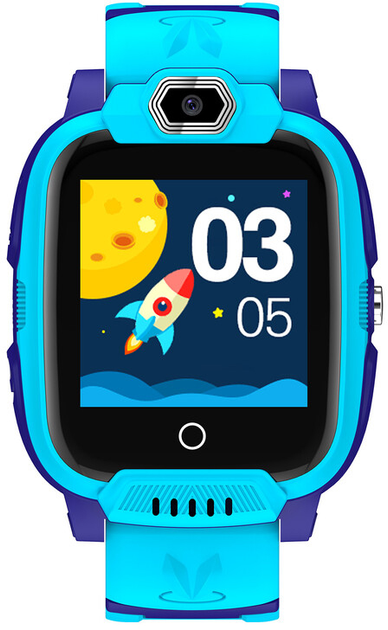 Дитячий смарт-годинник Canyon Jondy KW-44 Kids 4G Camera GPS Wi-Fi Music Blue (CNE-KW44BL) - зображення 1