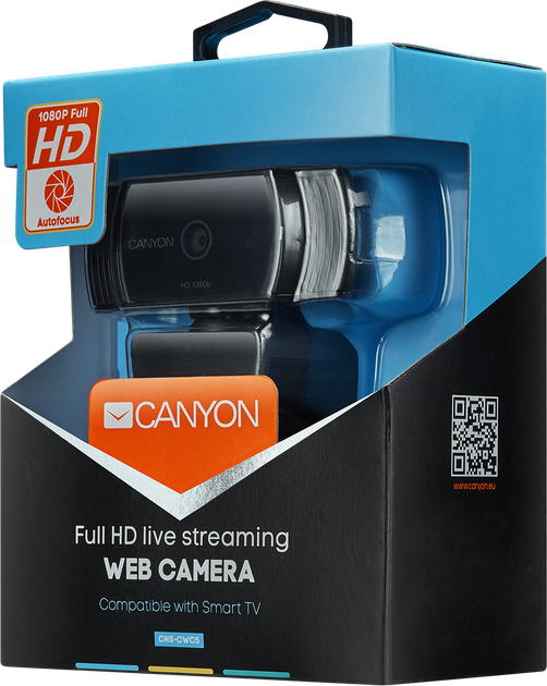 Веб-камера Canyon C5 Full HD (CNS-CWC5) - зображення 3