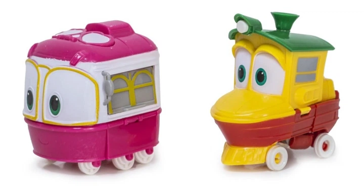 Игровой набор "Robot Trains", 4 шт. Multicolor (BL1898) - Фото 3 Игровой набор "Robot Trains", 4 шт. Multicolor (BL1898) - изображение 3