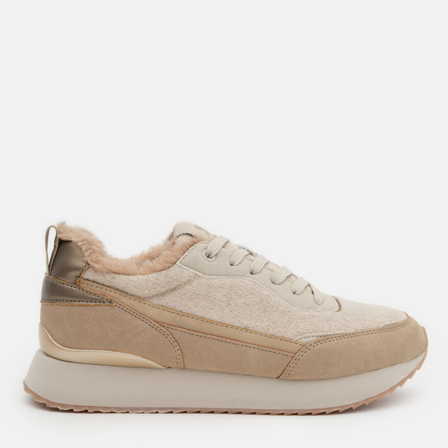 Женские зимние кроссовки Restime FWZ24284 40 26 см Beige (2040000100308) 