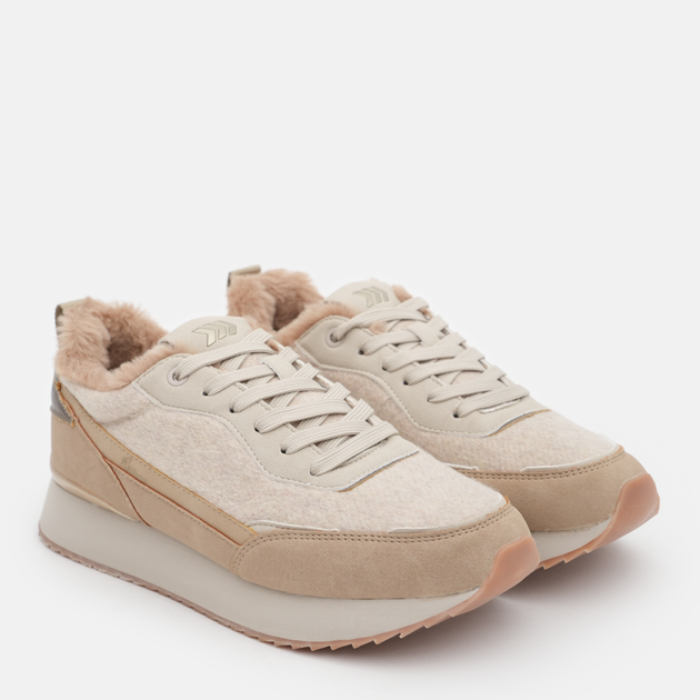 Женские зимние кроссовки Restime FWZ24284 40 26 см Beige (2040000100308) 
