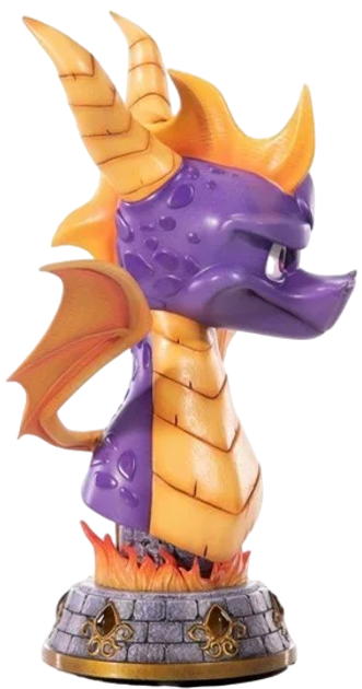 Figurka First 4 Figures Spyro The Dragon: Spyro Grand-Scale Bust Standard Edition (5060316622889) - obraz 3