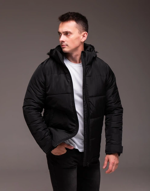 Зимняя куртка R.A. Winter Black Matt L черная 2089-L - Фото 3 Зимняя куртка R.A. Winter Black Matt L черная 2089-L - изображение 3