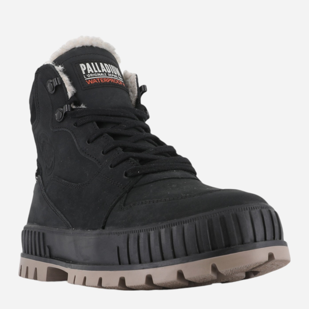 Чоловічі зимові черевики Palladium Pallashock Warm Wp 74351-008-M 44.5 (10UK) 29 см Чорні (196660595472) - зображення 6