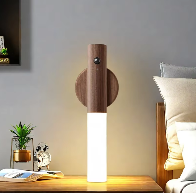 Сенсорный аккумуляторный светильник на магните, Walnut, Athand - Фото 5 Сенсорный аккумуляторный светильник на магните, Walnut, Athand - изображение 5