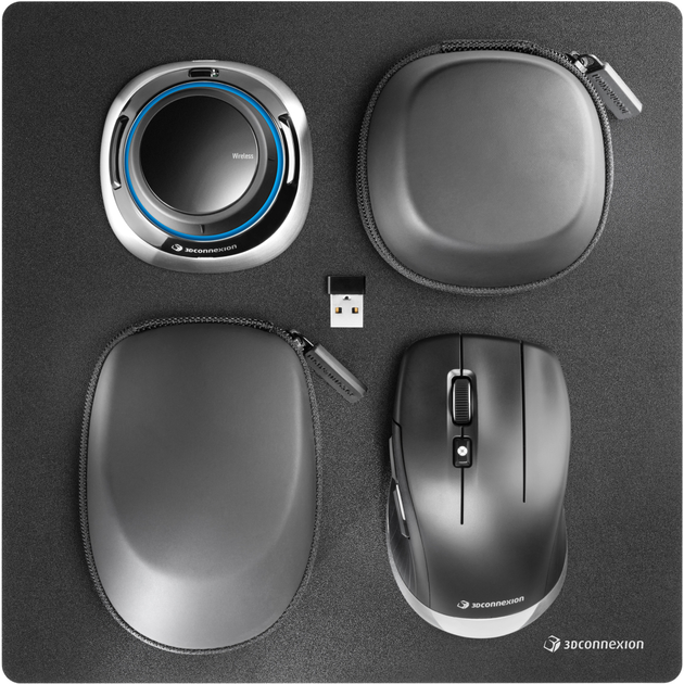 Мышка 3DConnexion SpaceMouse Wireless Kit 2 (3DX-700108) - изображение 3