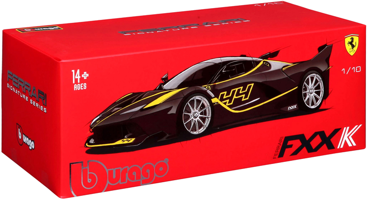 Metalowy model samochodu Bburago Ferrari FXX-K 44 1:18 (4893993012558) - obraz 2