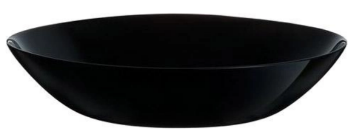 Тарілка глибока Zelie Black 200мм Luminarc V7146 - Фото 1 Тарілка глибока Zelie Black 200мм Luminarc V7146 - зображення 1