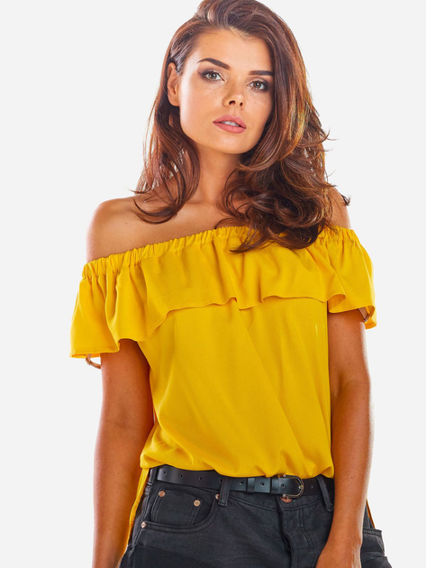 Top damski Awama A288 106770 S/M Żółty (5902360539044) - obraz 9