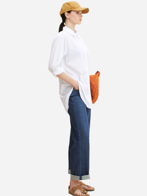 Koszula damska długa Tom Tailor 1032792 XS Biała (4065869249218) - obraz 5