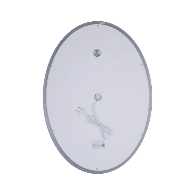 Овальне дзеркало Lidz Vida VI1 500х700 мм з LED-підсвіткою, димером та антизапотіванням - изображение 5