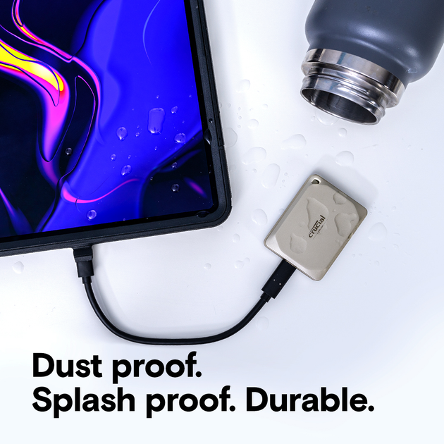 Dysk SSD Crucial X9 Pro Mac 4TB 2.5" USB 3.2 Type-C (CT4000X9PROMACSSD9B) - obraz 4