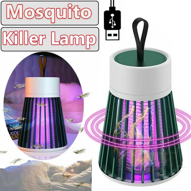 Лампа ловушка знищувач вбивця насекомих Mosquito Killer Lamp BG-002 - Фото 5 Лампа ловушка знищувач вбивця насекомих Mosquito Killer Lamp BG-002 - зображення 5