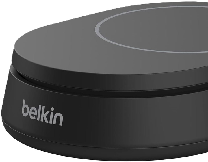 Бездротова зарядка Belkin BoostCharge Pro Convertible Magnetic Wireless Charging Stand with Qi2 15W + 20W USB-C Power Supply Black (745883868438) - зображення 2