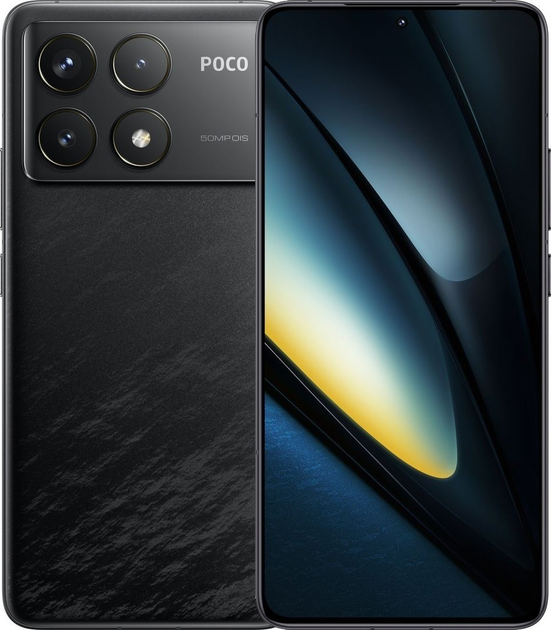 Smartfon Xiaomi Poco F6 Pro 12/256GB Black (6941812774830) - obraz 1