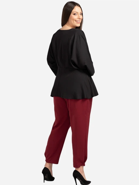 Bluzka damska Karko BA033 54 Czarna (5903676075394) - obraz 4